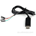 Win10 5V/3,3 V FTDI-RS232/PL2303 USB an UART TTL-Serial-Kabel